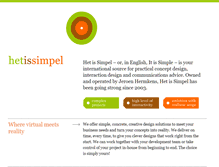 Tablet Screenshot of hetissimpel.nl